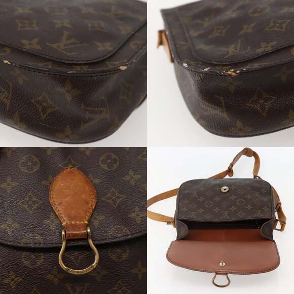 LOUIS VUITTON Monogram Saint Cloud GM Shoulder Bag M51242 - Picture 11 of 13
